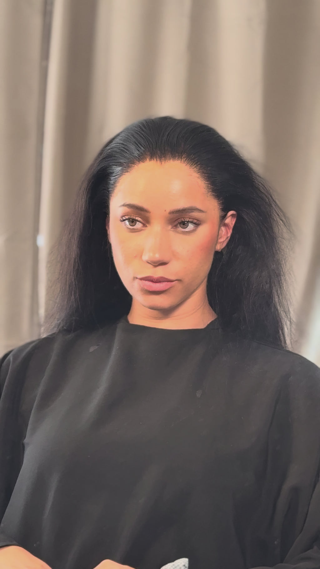 Midnight 13x6 16" Transparent Lace Wig